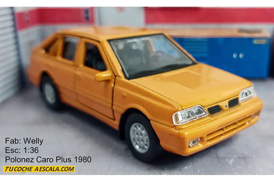 Polonez Caro Plus 1980, Welly, Escala 1-36