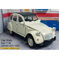 Citroën 2CV 1952, Welly, Escala 1-36