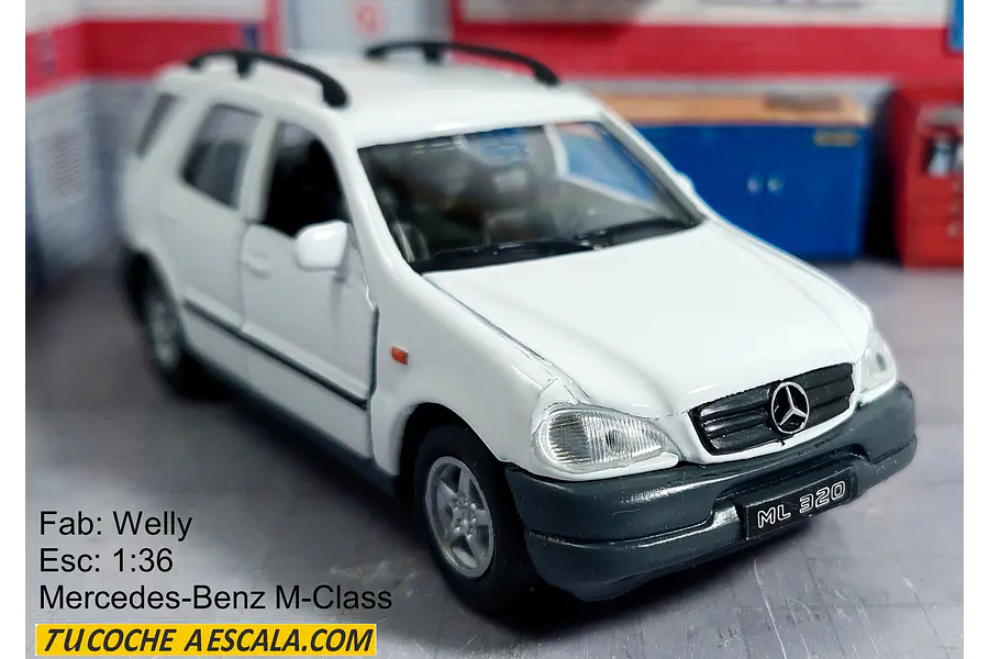 Mercedes-Benz M-Class, Welly, Escala 1-36 