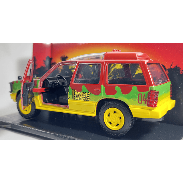 Ford Explorer Parque Jurásico Aniversario #30, Jada, Escala 1-32