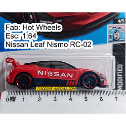Nissan Leaf Nismo RC-02, Hot Wheels, Escala 1-64