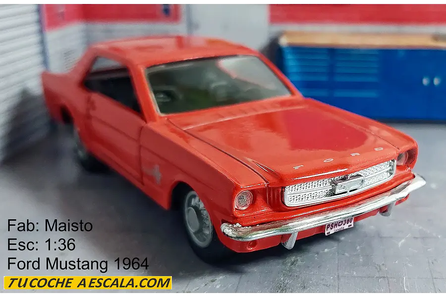 Ford Mustang 1964, Maisto, Escala 1/36