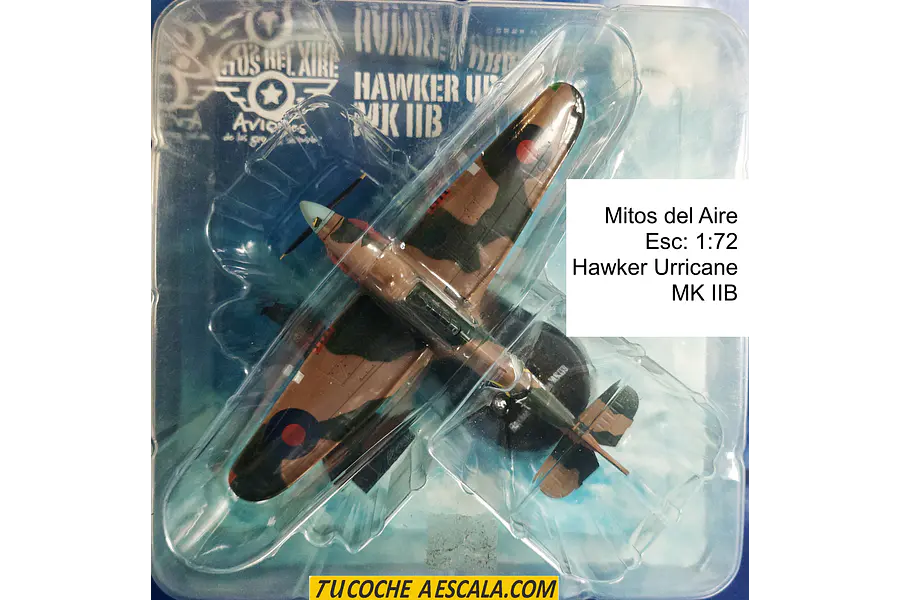 Avion Hawker Hurricane  A Escala Escala 1/72 Mito  Del Aire