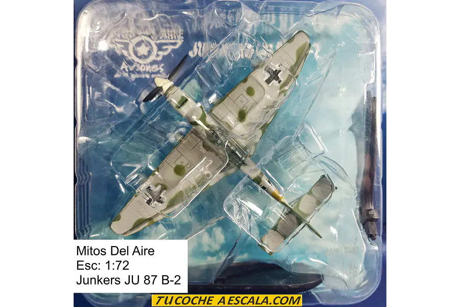 Avion Junkers Ju 87  A Escala Escala 1/72 Mito  Del Aire