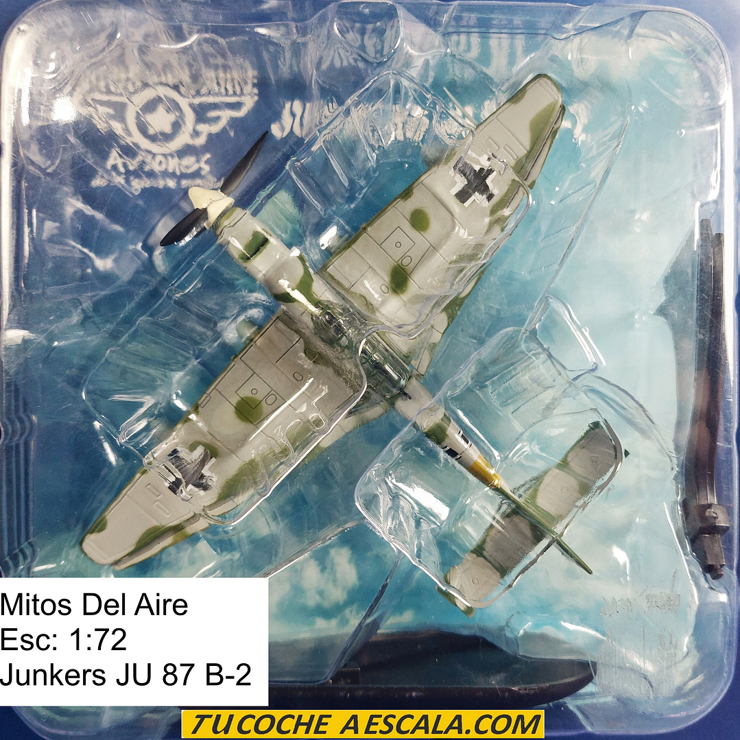 Avion Junkers Ju 87  A Escala Escala 1/72 Mito  Del Aire 1