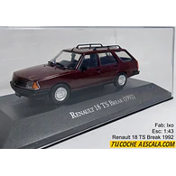Renault 18 TS Break 1992, Ixo, Escala 1-43