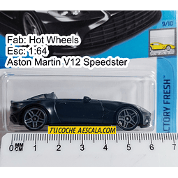 Aston Martin V12 Speedster, Hot Wheels, Escala 1-64