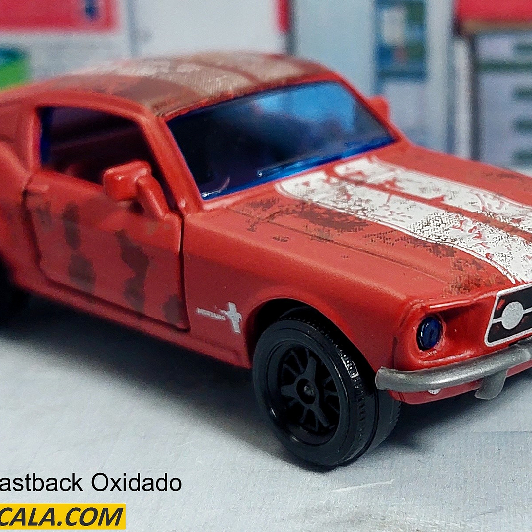 FORD MUSTANG OXIDADO Escala 1/62 De Coleccion Marca Majorette 1