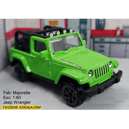 Jeep Wrangler, Majorette, Escala 1-60