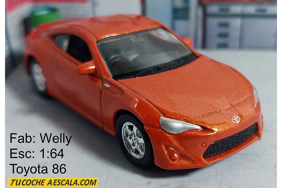 Toyota 86, Welly, Escala 1-64