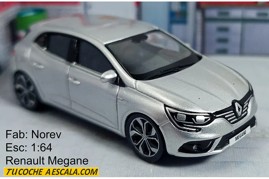 Renault Megane Escala 1/64 norev