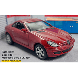 Mercedes-Benz SLK 350, Welly, Escala 1-36