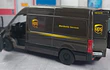 Mercedes-Benz Sprinter UPS, Kinsmart, Escala 1-48