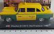Checker AI I-A12 Taxi San Francisco 1980 SIN BLISTER, Ixo, Escala 1-43