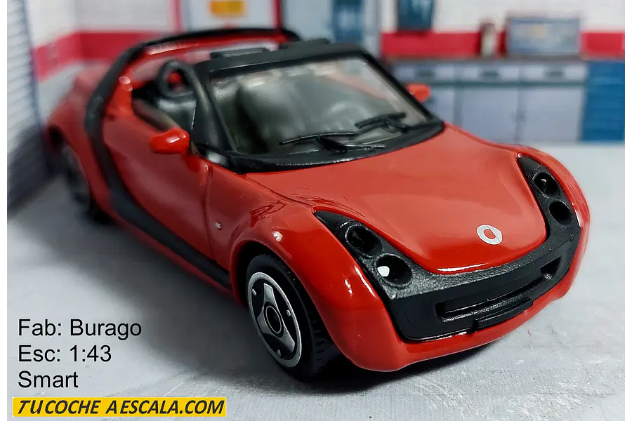 Smart, Burago, Escala 1-43