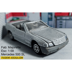 Mercedes 500 SL, Majorette, Escala 1-58