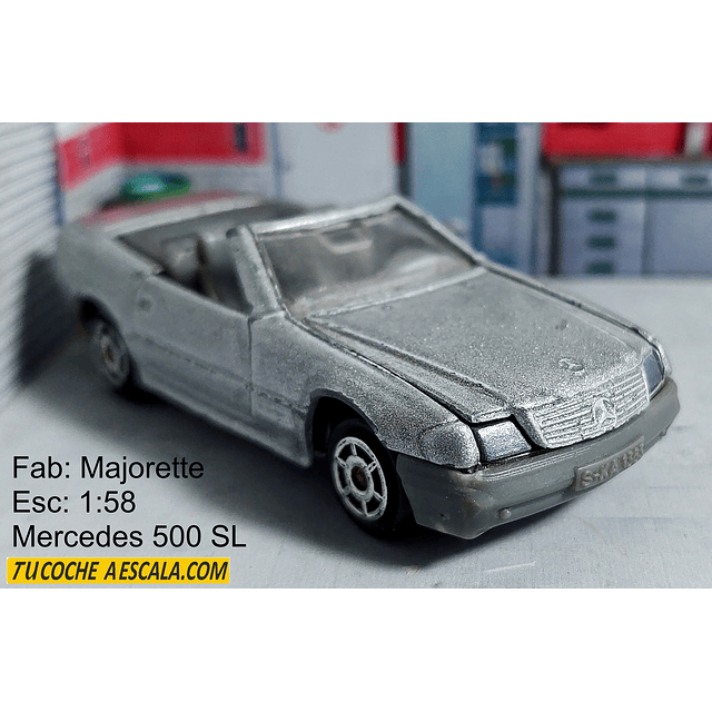Mercedes 500 SL, Majorette, Escala 1-58