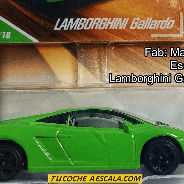 Lamborghini Gallardo, Majorette, Escala 1-64 2