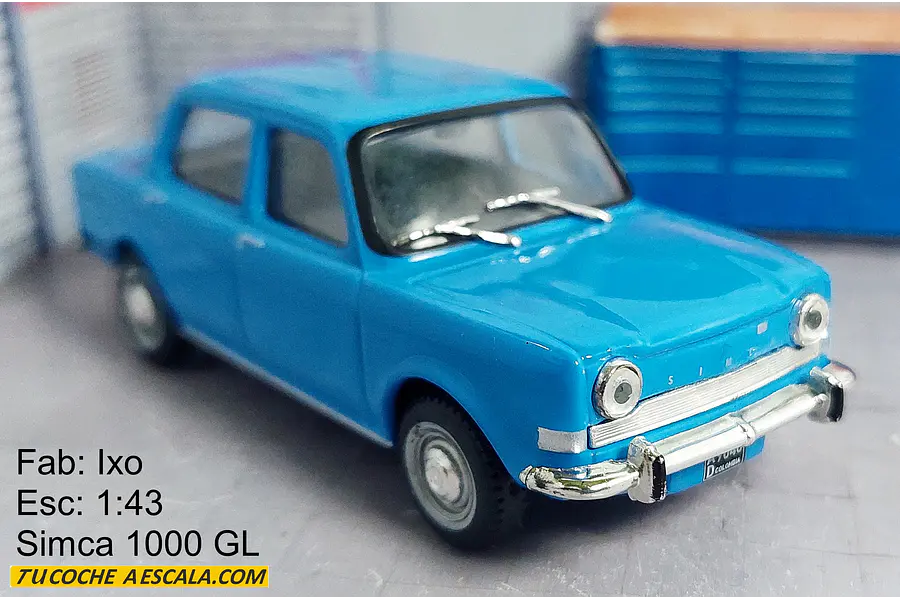 Simca 1000 GL, Ixo, Escala 1-43