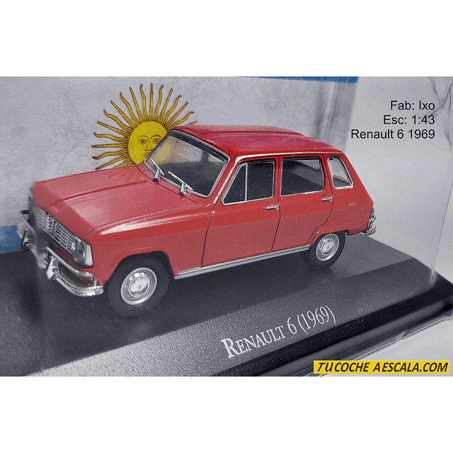 Renault 6, Ixo, Escala 1-43