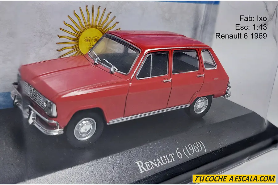 Renault 6, Ixo, Escala 1-43