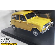 Renault 4 amarillo, Ixo, Escala 1-24