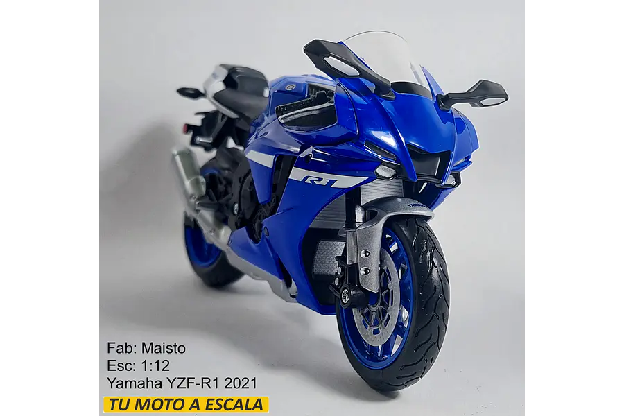 Yamaha YZF-R1 2021, Maisto, Escala 1-12