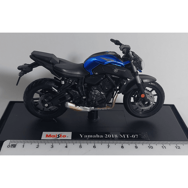 Yamaha 2018 MT-07, Maisto, Escala 1-18