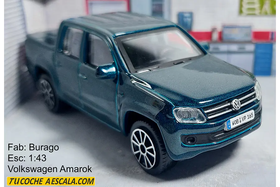 Volkswagen Amarok, Burago, Escala 1-43