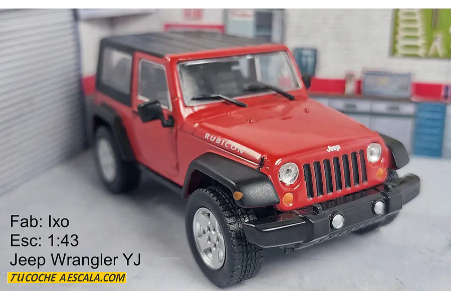 JEEP WRANGLER YJ En Escala 1/43 De Coleccion
