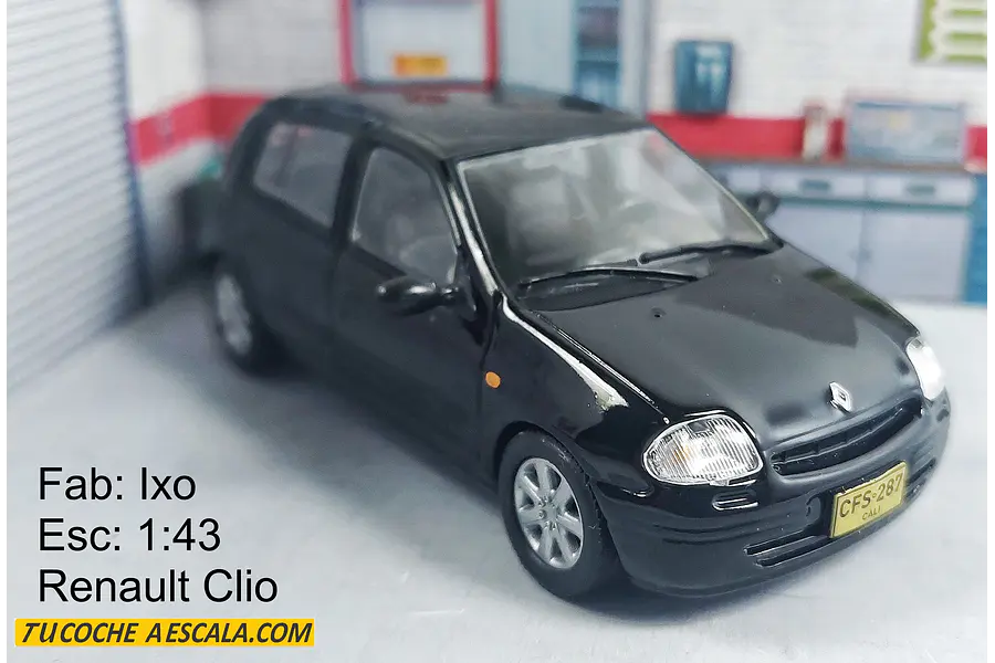 Renault Clio, marca ixo, Escala 1-43