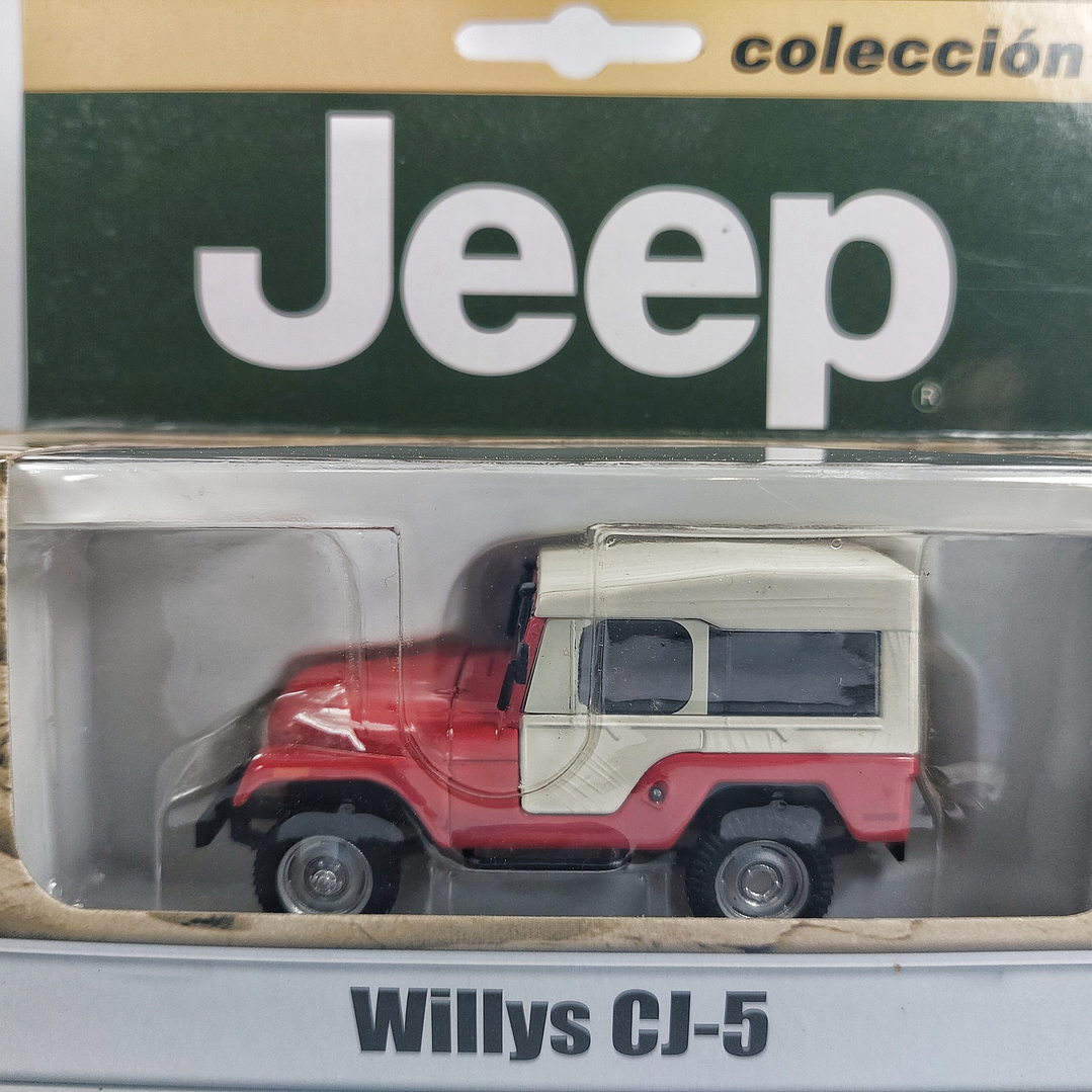 Jeep Willys Cj5 , Carro A Escala 1/43 Marca Ixo 2
