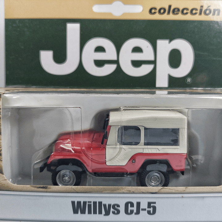 Jeep Willys Cj5 , Carro A Escala 1/43 Marca Ixo 2