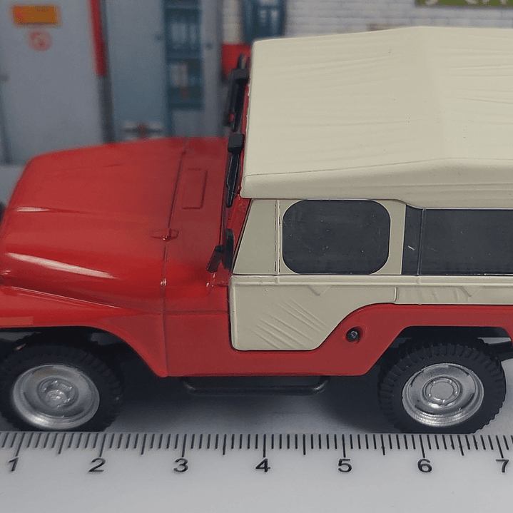 Jeep Willys Cj5 , Carro A Escala 1/43 Marca Ixo 3