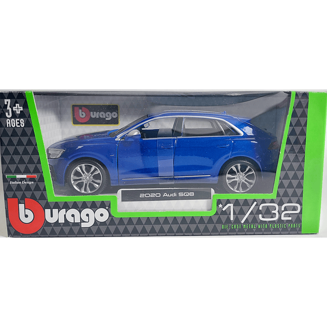 Audi SQ8 2020, Burago, Escala 1-32