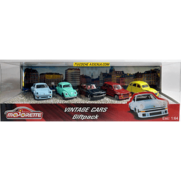 Vintage Cars Giftpack, Majorette, Escala 1-64