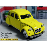 Citroën 2CV, Majorette, Escala 1-64