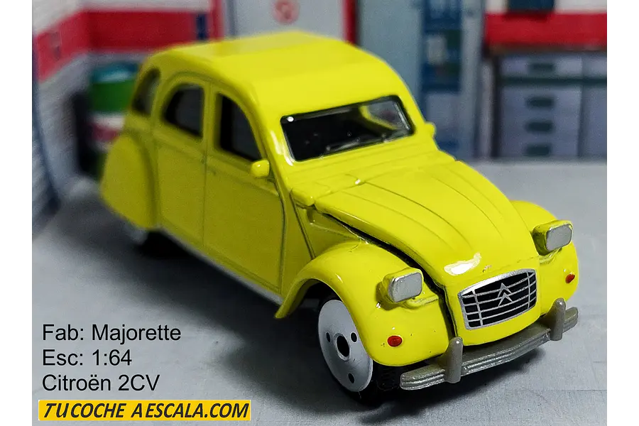 Citroën 2CV, Majorette, Escala 1-64