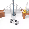 Módulos de Ciudad, Puente de Peaje con Carro, Motor Max, Escala 1-64