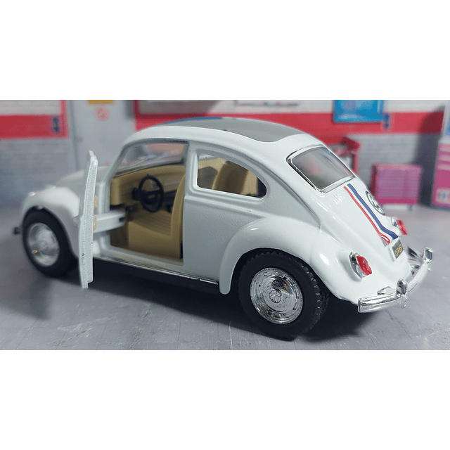 Volkswagen Herbie cupido motorizado Carro A Escala 1-36