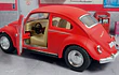VOLKSWAGEN Escarabajo ROJO  MATE Escala 1-32