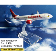 Boeing B737 Avianca, Yiwu Enjoy, Escala 1-400