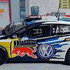 Volkswagen Polo R WRC con defecto, Ixo, Escala  1-43