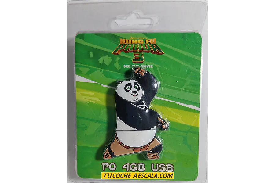 Flash Drive USB de 4GB de Kung Fu Panda 3