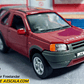Land Rover Freelander vinotinto , Escala 1/36, Marca WELLY - Miniatura 1