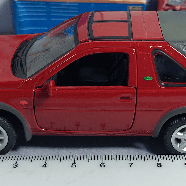 Land Rover Freelander vinotinto , Escala 1/36, Marca WELLY 5