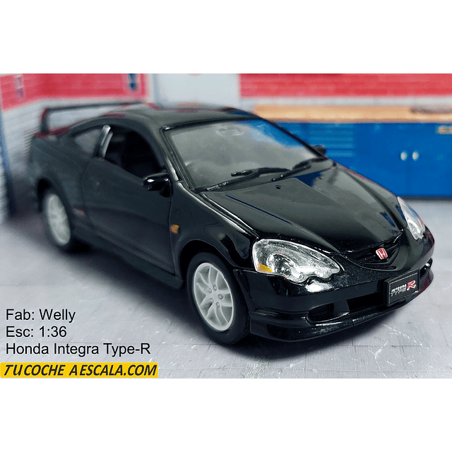 HONDA INTEGRA TYPE R ESCALA 1/36 MARCA WELLY