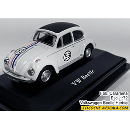 Cupido motorizado Herbie Volkswagen   A Escala 1/72 De Coleccion 