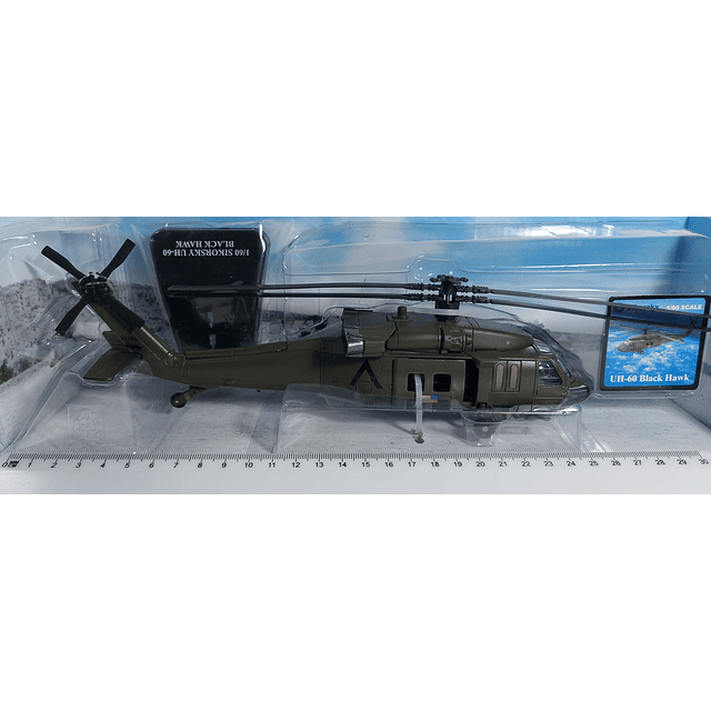 Helicóptero UH-60 Black Hawk, New Ray, Escala 1-60