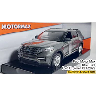 Ford Explorer XLT 2022, GRIS Motor Max, Escala 1-24